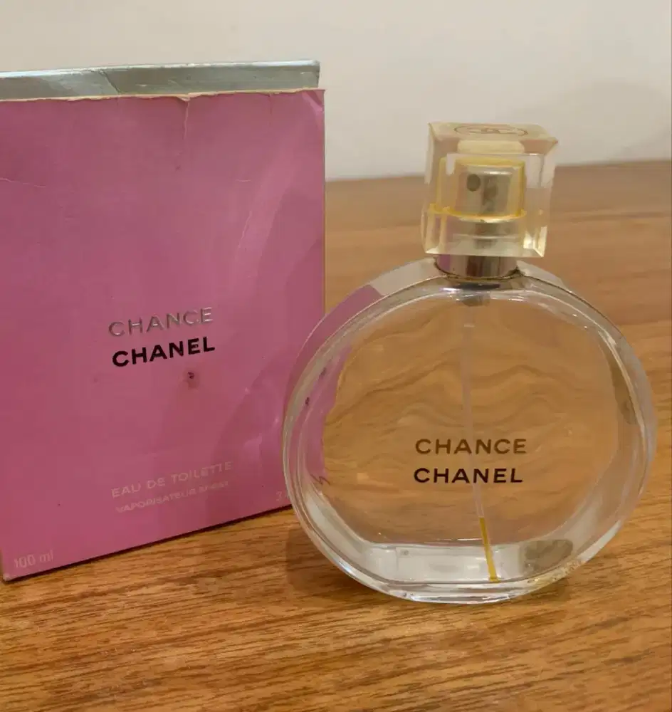 Botol Parfum Chance by Chane Original + Dus