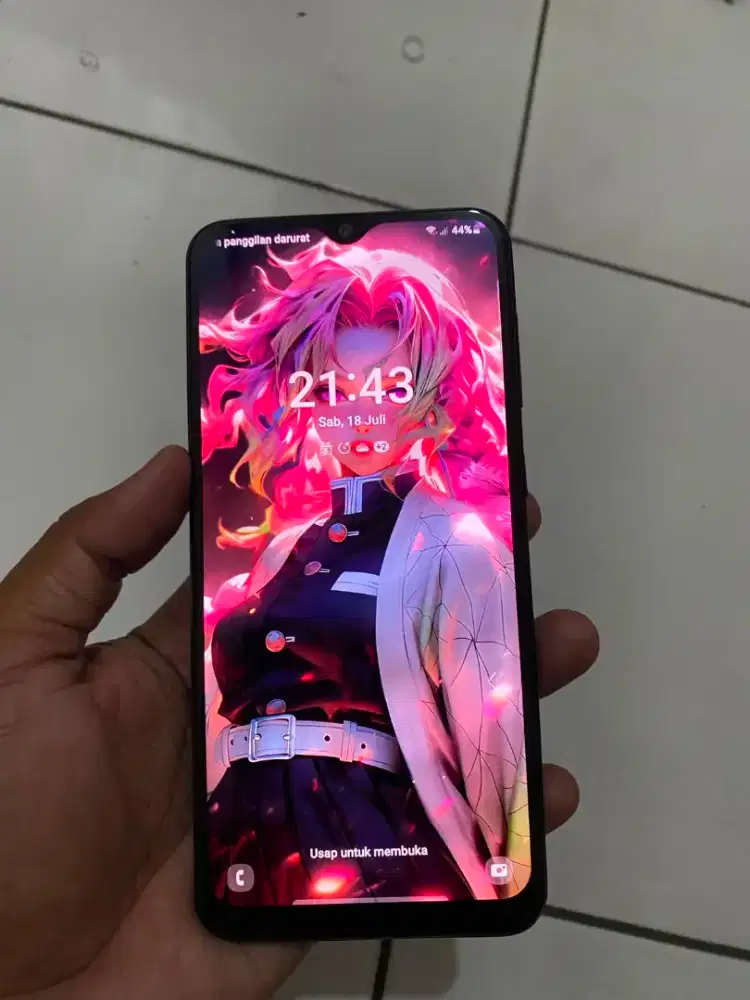 BU hp samsung A50 6/128 normal batere awet kamera bening fp off