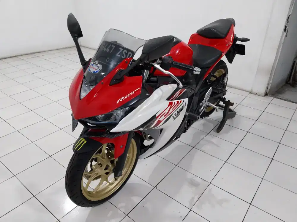 Yamaha R25 2015 mulus pajak hidup
