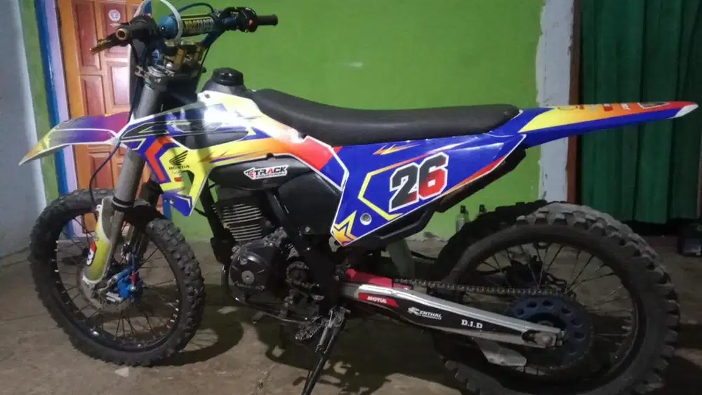 Motor honda Mega Pro modif Trail