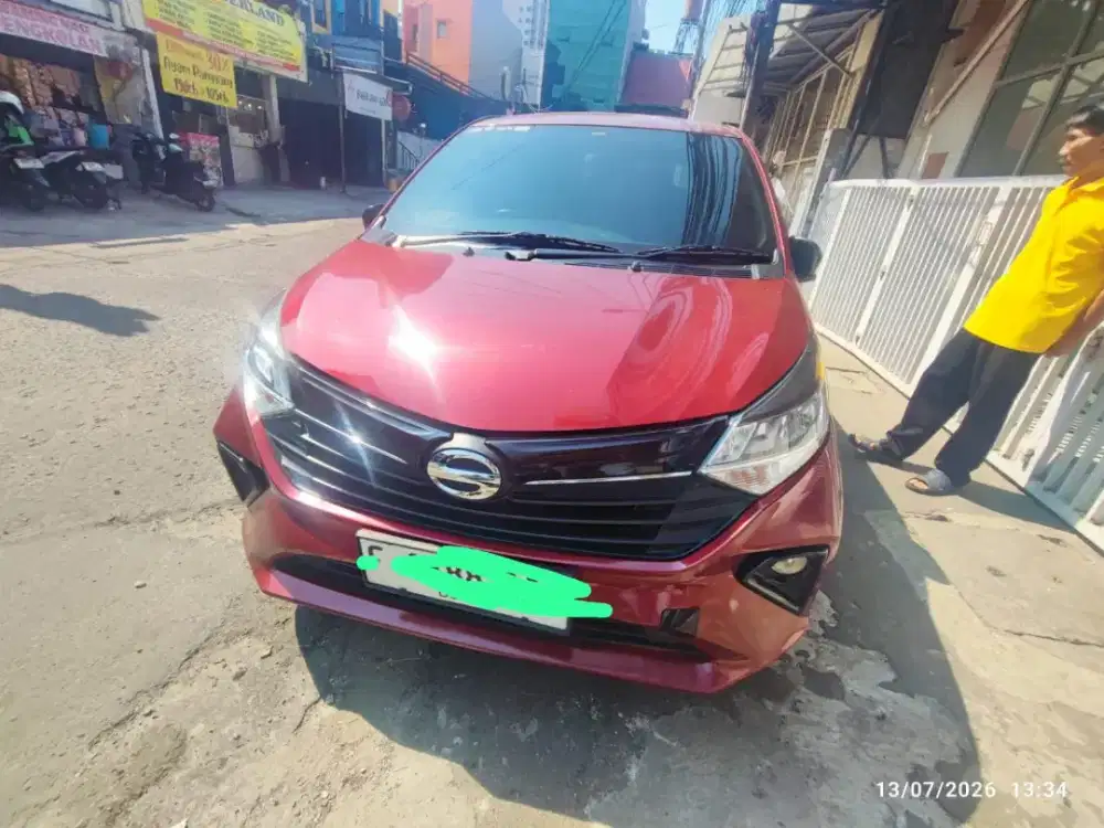 Daihatsu Sigra R 1.2  MT Th 2023 Merah Metalik