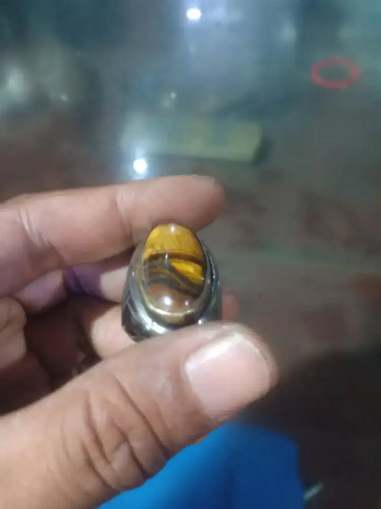 Batu akik loreng macan