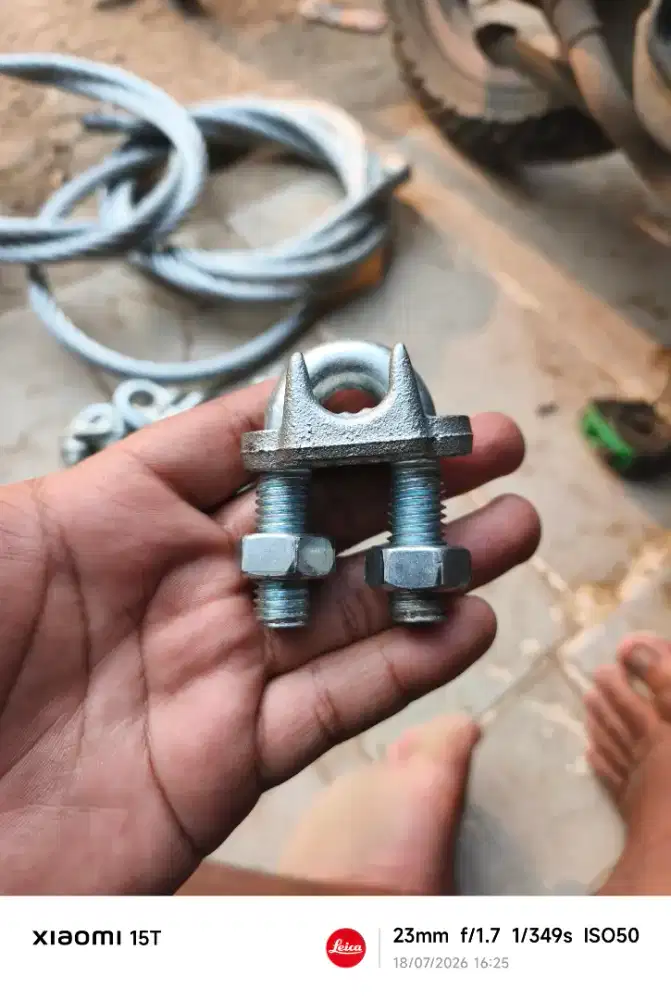 KLEM CLAMP SELING SLING KUKU MACAN M15