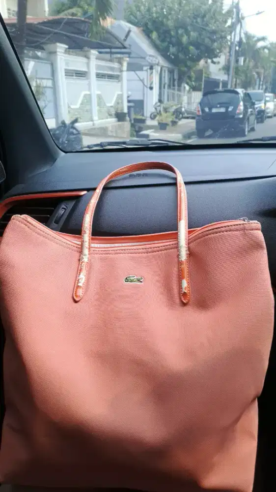 Tas Cemplang Cemplung Lacoste Ori