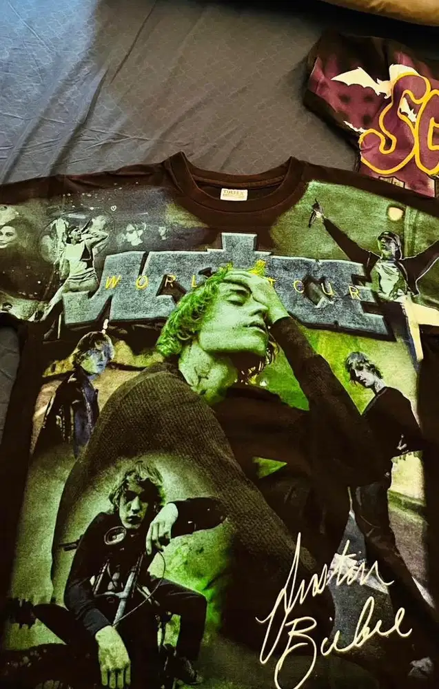 Tshirt Kaos Justin Bieber Justice World Tour - AOP All Over Print
