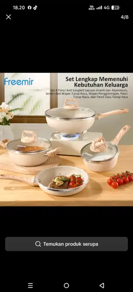 Freemir Granit Anti Lengket Multifungsi