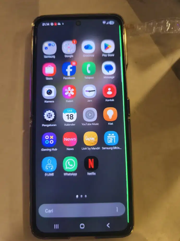 Samsung Z flip 4 8/512 varian internal tertinggi