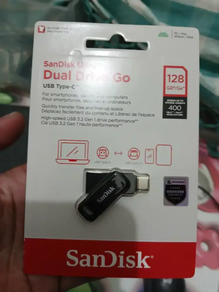 Usb sandik 128 Gb type C