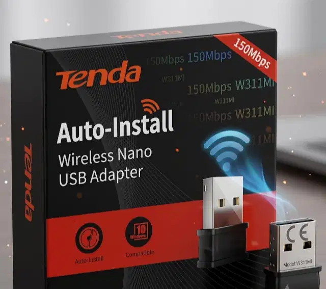 Tenda  USB Wifi Adapter Nano Wireless   Mini USB Wifi Receiver A