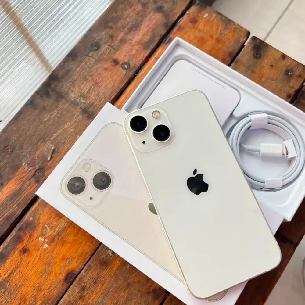 iPhone 13 Mini 128 starlight inter all operator fullset