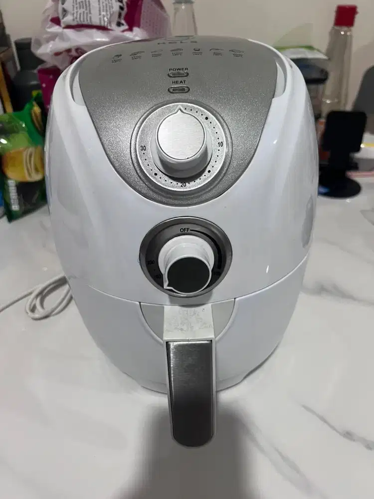[Jual] Air Fryer Kels Langston 2.5 Liter Putih Menggoreng Dengan Sehat