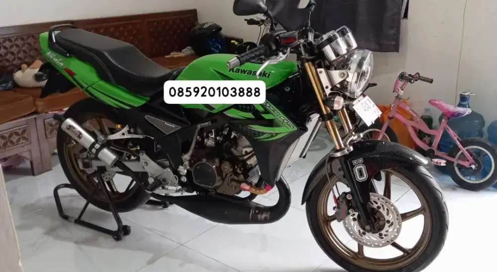 Kawasaki ninja R 2010 asli hijau