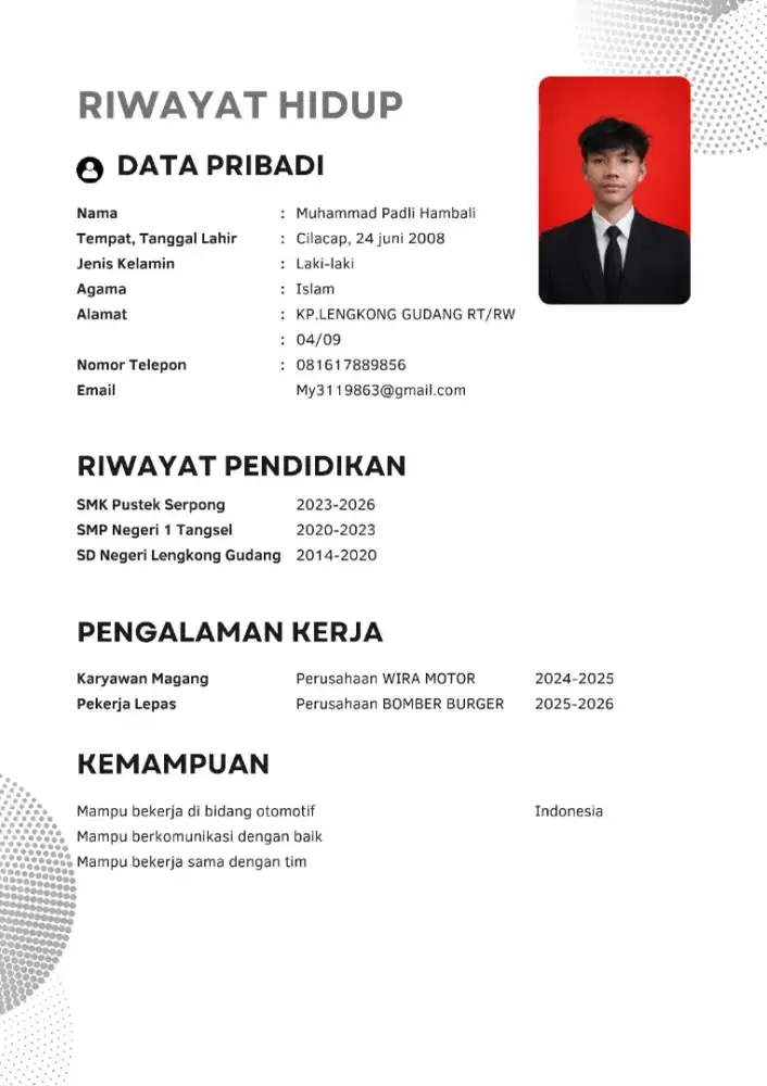 Info loker lulusan 2026