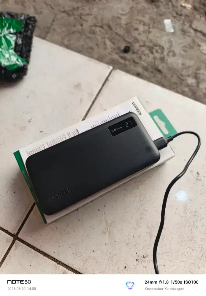 Powerbank ugreen 20.000MAH