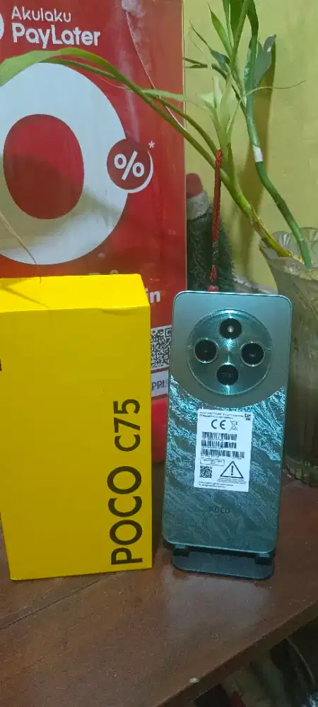 2nd : Poco C75 6+6/128 4G mulus