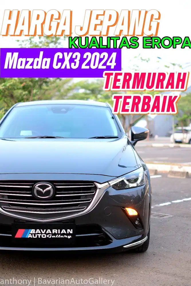 MAZDA CX3 SPORT NIK 2024 FULL SPEK SUNROOF SEPERTI BELI MOBIL BARU