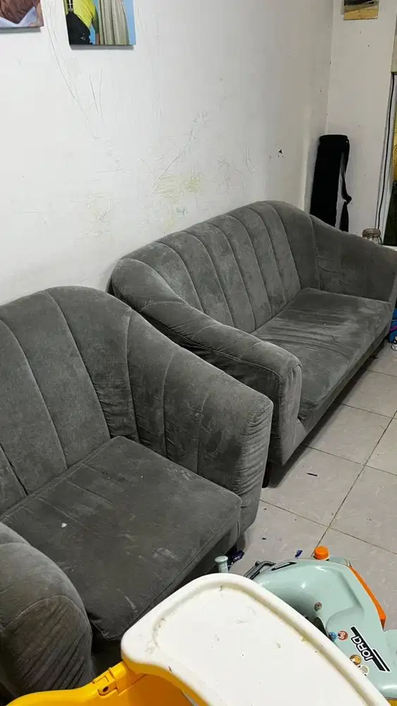 JUAL SOFA OFFO LIVING BEKAS