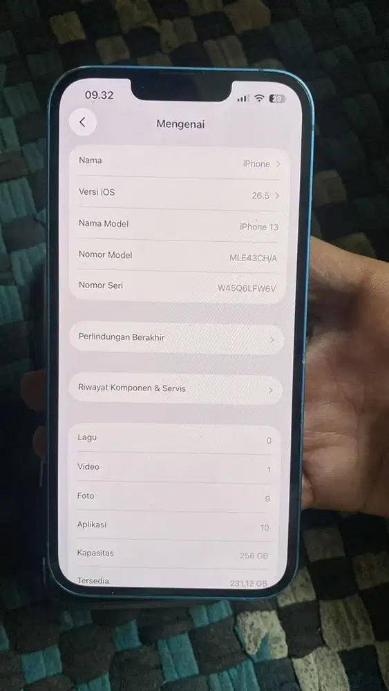 Iphone 13 Inter 256GB