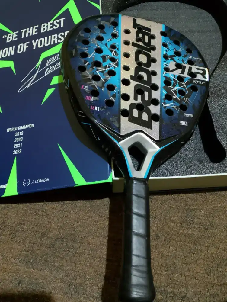 Raket Padel Babolat Air Viper 2025 Juan Lebron Edition Fullset