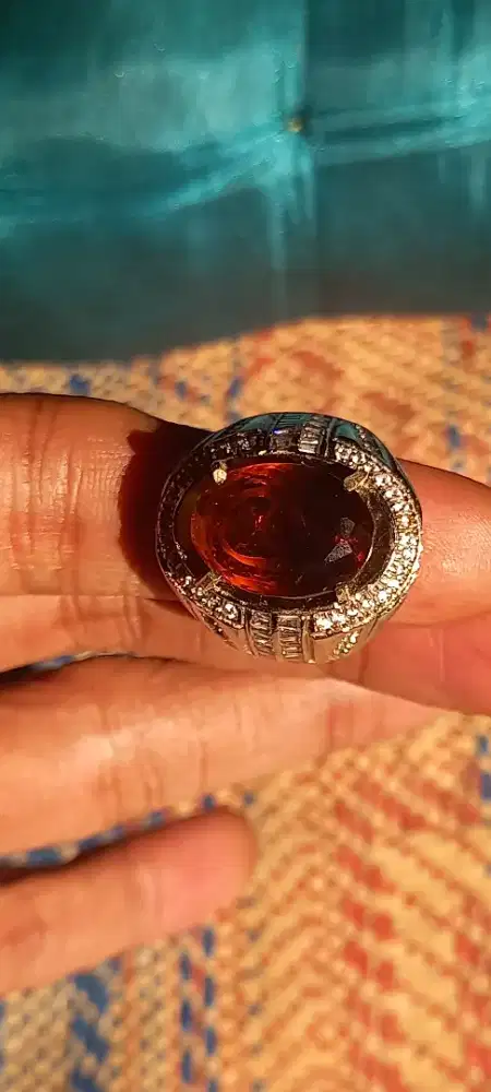 Natural Madeira Citrine Quartz 9.86 Ct Bersertifikat