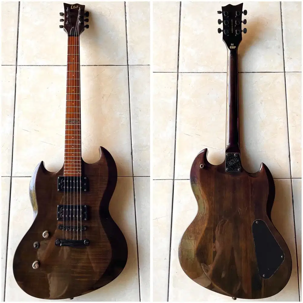 Gitar Elektrik LTD Viper 1000Fm ESP Original MII Kidal Left Hand Prs