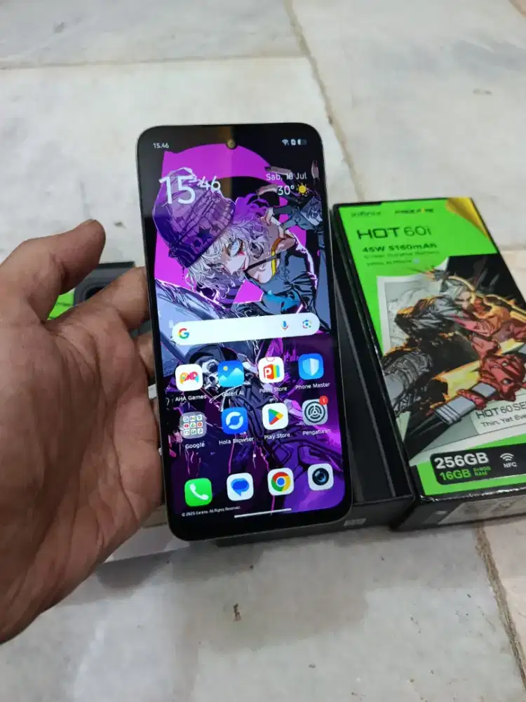 Infinix hot 60i 8gb/256gb