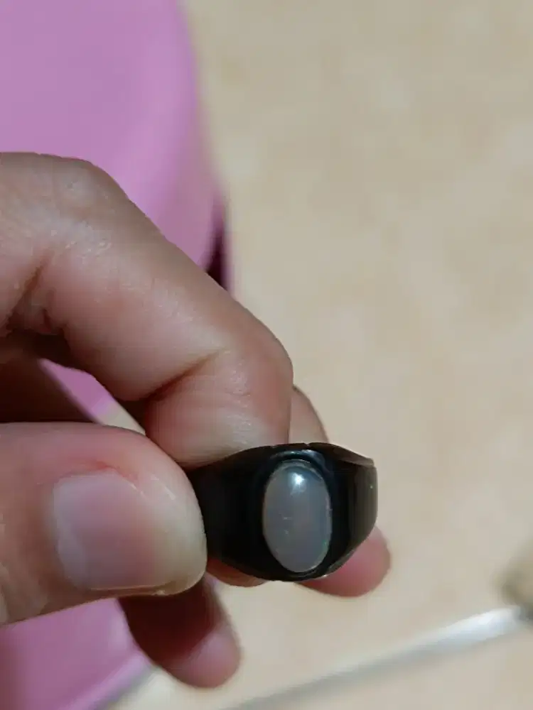 Batu cincin Kalimaya ring tanduk