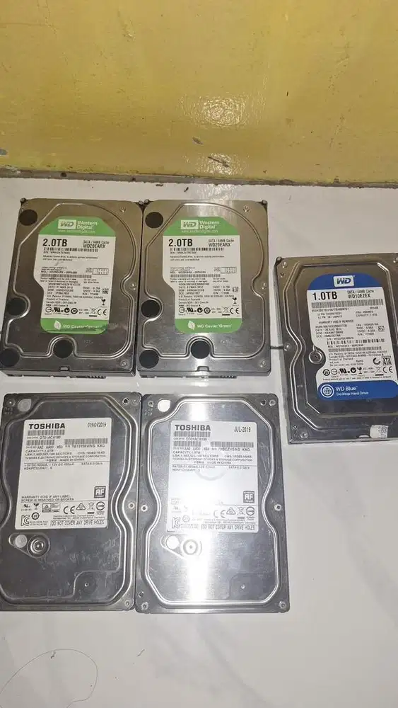 Harddisk second