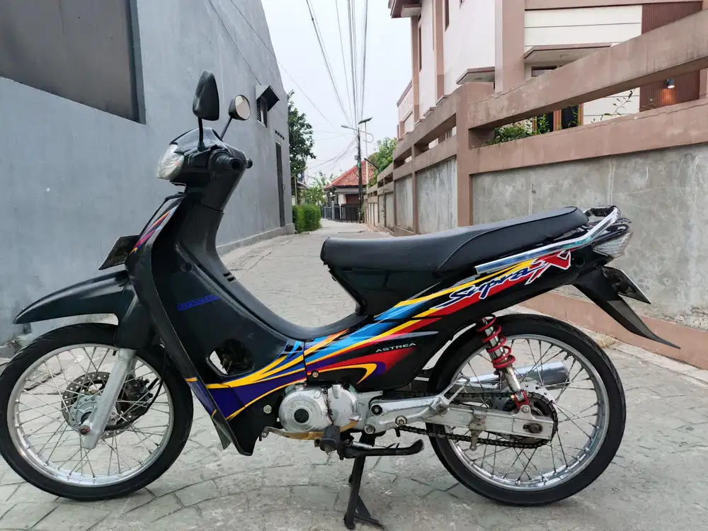 Honda Supra x 2005 stater tokcer halus mulus terawat