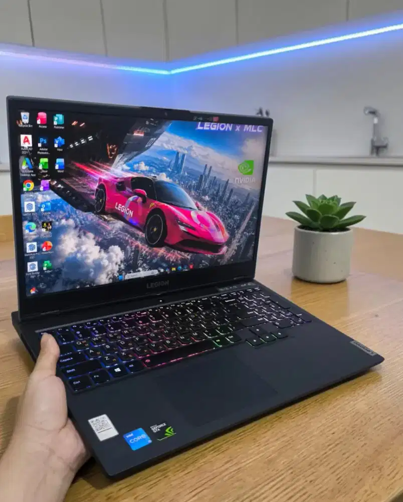 Lenovo Legion 5 Core i5 Gen 10 Ram 16/512gb Ssd Dual Vga Nvidia COD