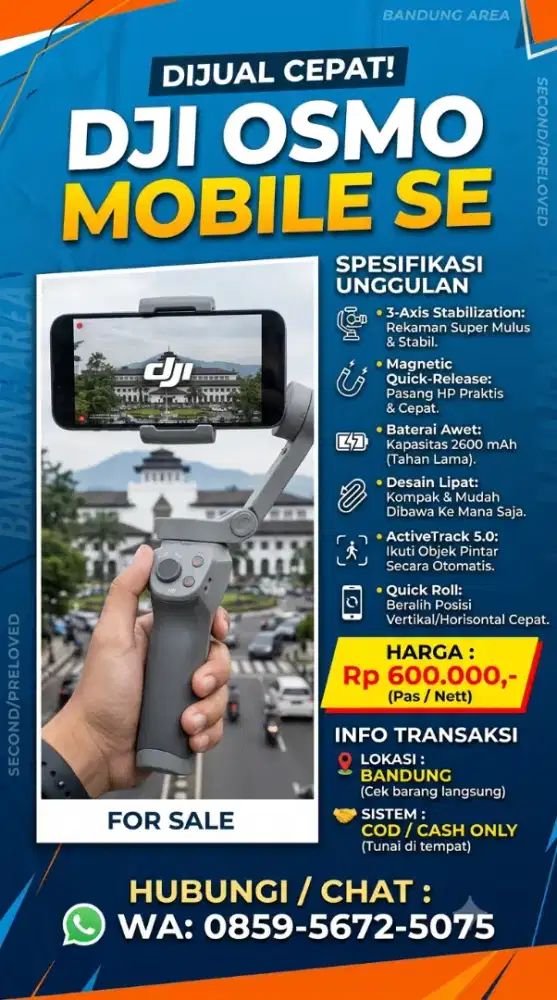 WTS DJI OSMO SE MURAH!!
