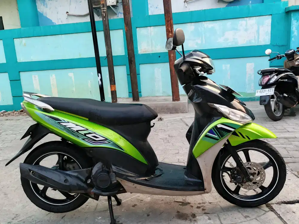 Yamaha Mio j  fi 2014 stater tokcer halus mulus terawat