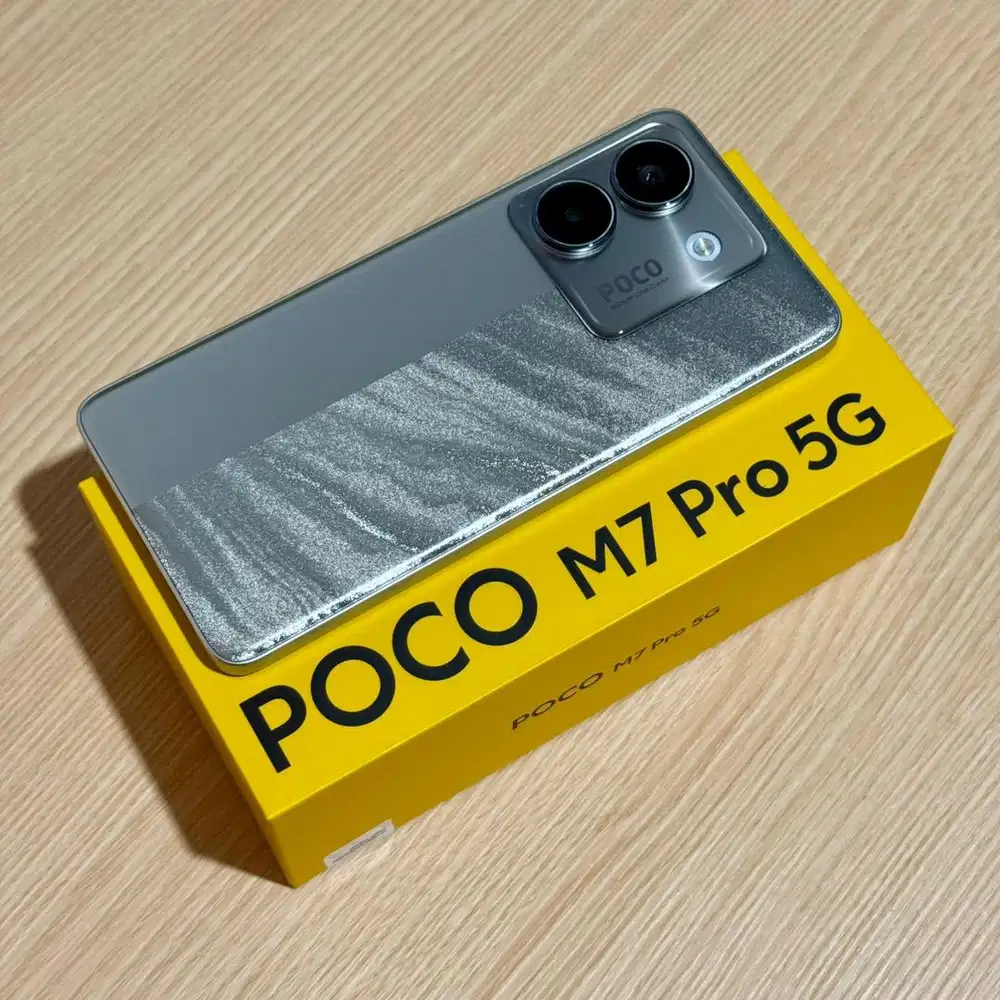 XiaoMI POCO M7 Pro 5G Silver 8GB 256GB Garansi Resmi
