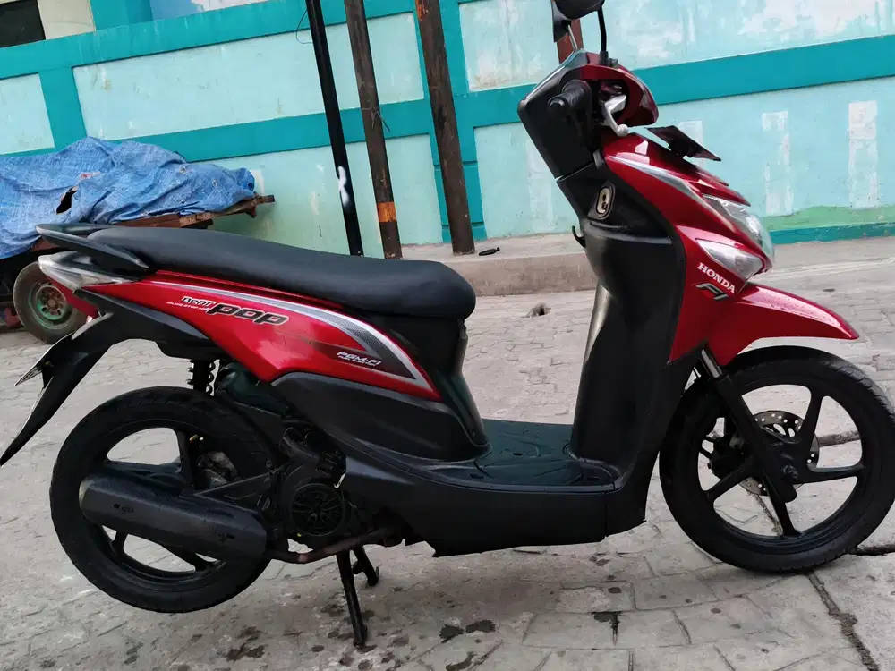 Honda beat pop fi esp 2015 stater halus mulus terawat
