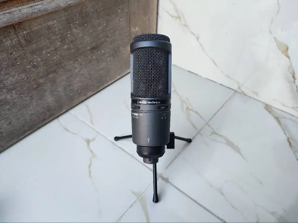 Audio-Technica AT2020USB+ Original – Mulus, Normal, Siap Pakai