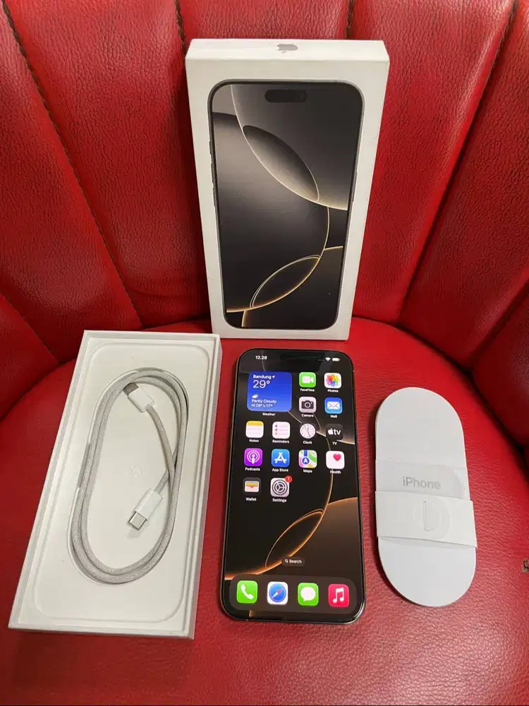 iPhone 16 Pro Max 512gb Natural Titanium iBox PA/A Fullset Original