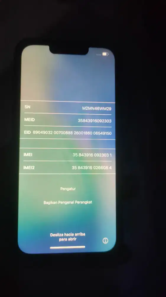 iPhone 13 basic 128 lock iCloud murah