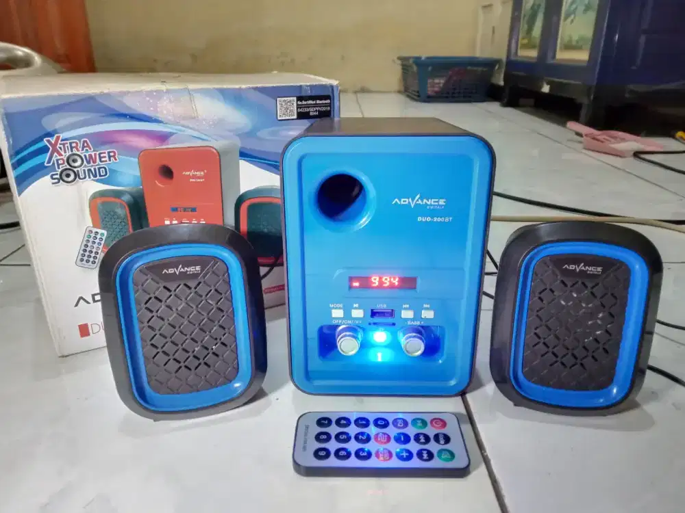 Speaker Bluetooth Advance Duo-200BT