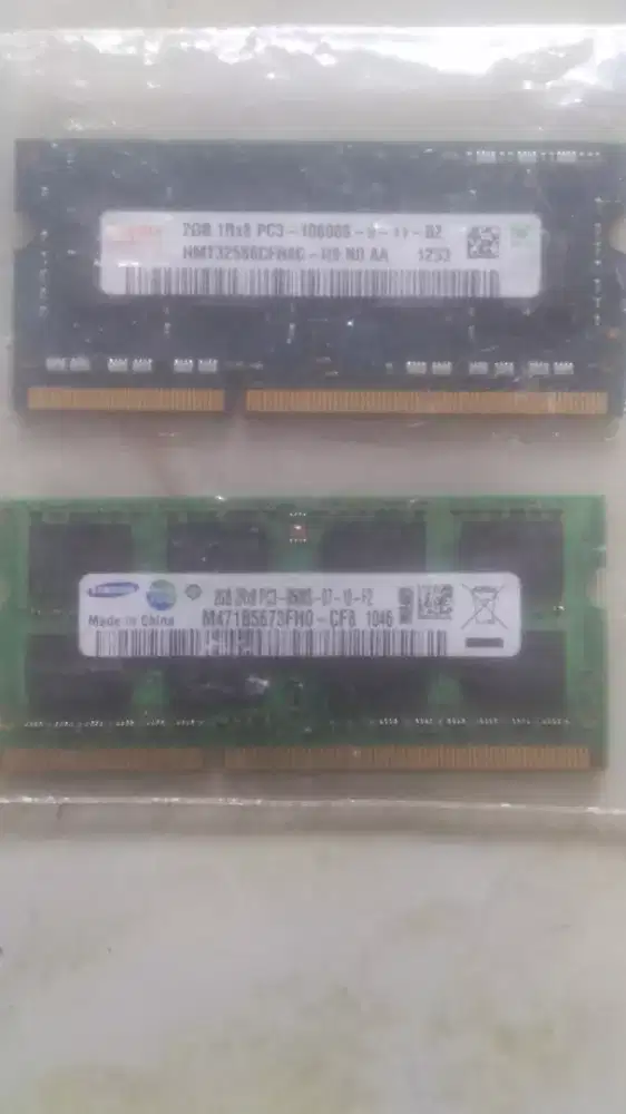 Ram Memory Laptop PC3 Kapasitas 2 Gb