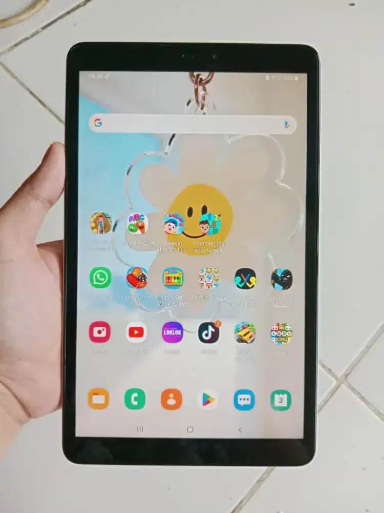 Tablet SAMSUNG GALAXI TAB A8 2019 (T295),Layar 8 inci,ram 2/32GB,kartu