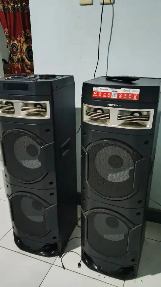 Speker Aktif atau salon merk Polytron
