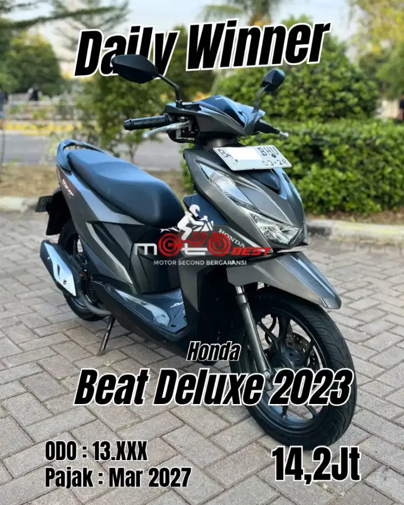 Cash Only Honda Beat 110cc Deluxe 2023