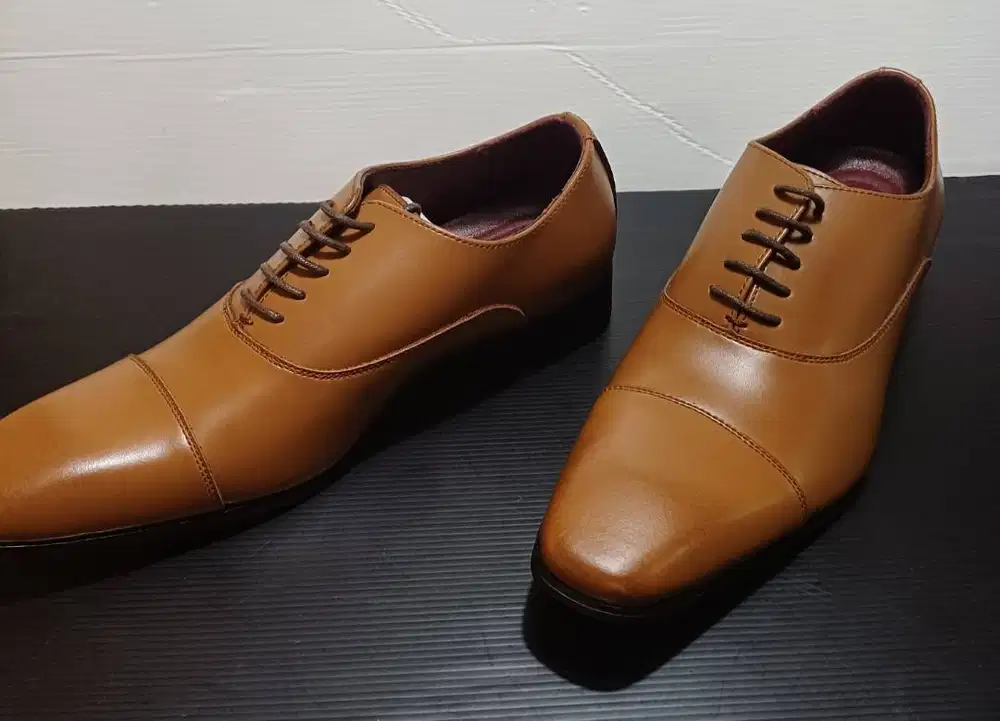 Sepatu Formal Pria Model Oxford Cap-Toe Size 25.5 cm (40/41)