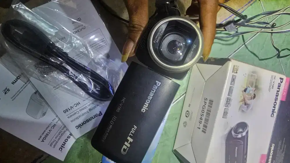 Handycam camcorder live streaming Multicam Panasonic HC-V180 VMIX OBS