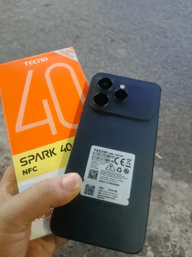 Jual texnho Spart 40 ram6+6(12)128 fullset