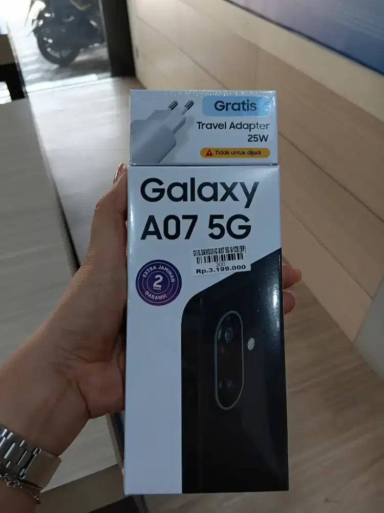 Ready samsung A07 5G 6/128 garansi resmi 1tahun atlantis dahsyat