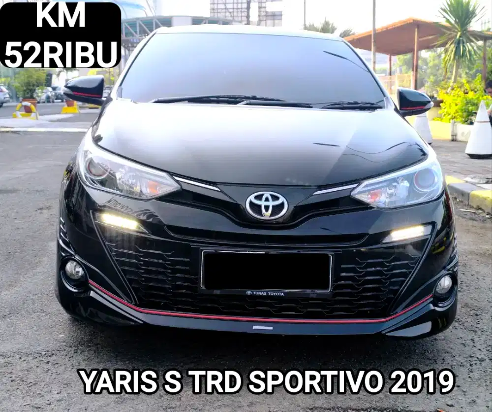 Toyota YARIS S TRD SPORTIVO 2019 AT 1.5, Pajak Panjang,Low KM 52 Ribu