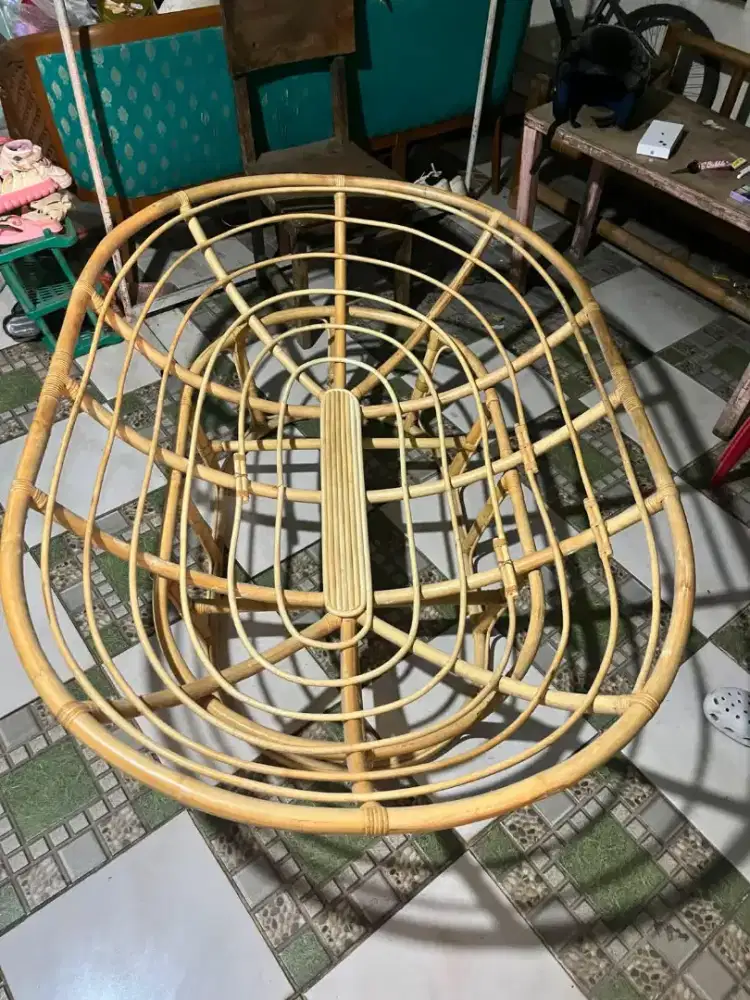 Tempat Tidur Rotan Jumbo