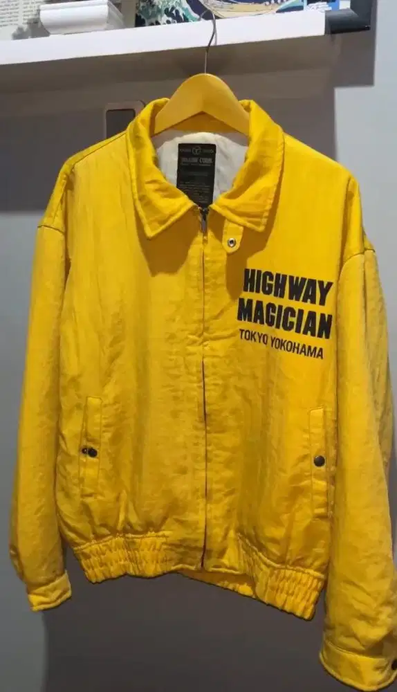 Yellow corn racing jacket