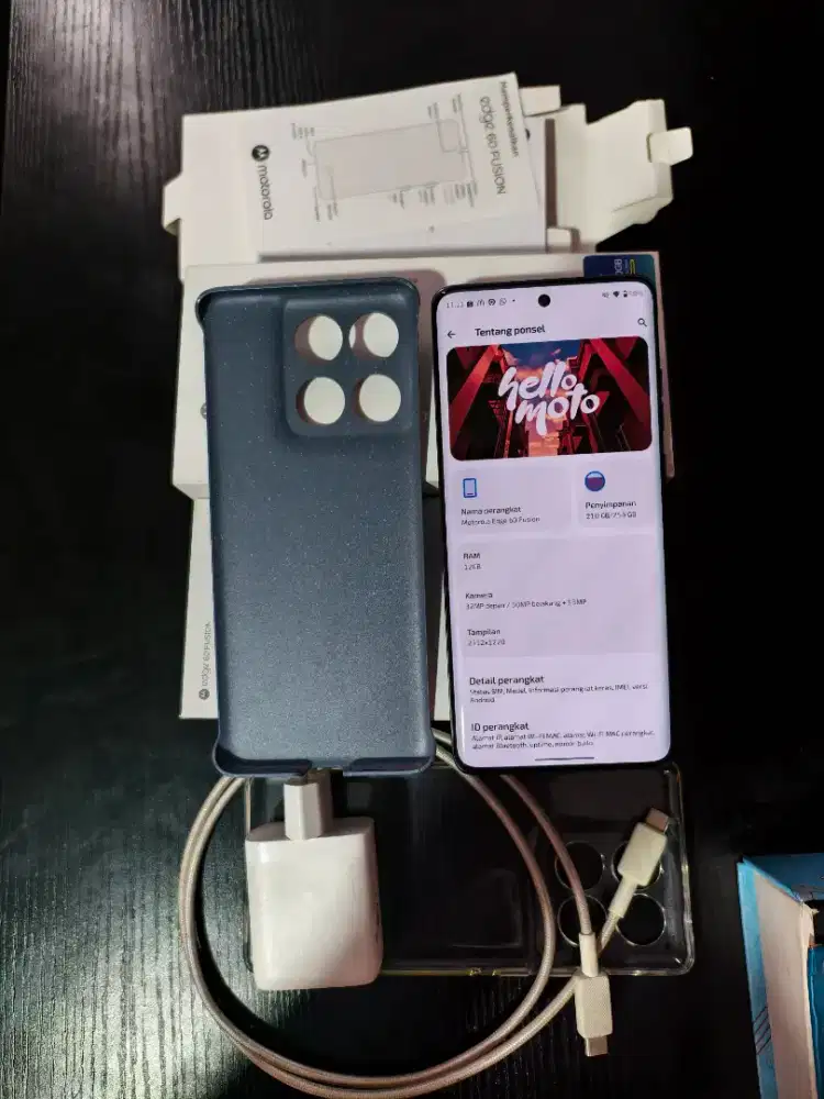 Motorola Edge 60 Fusion 12/256GB - Pemakaian pribadi, terawat